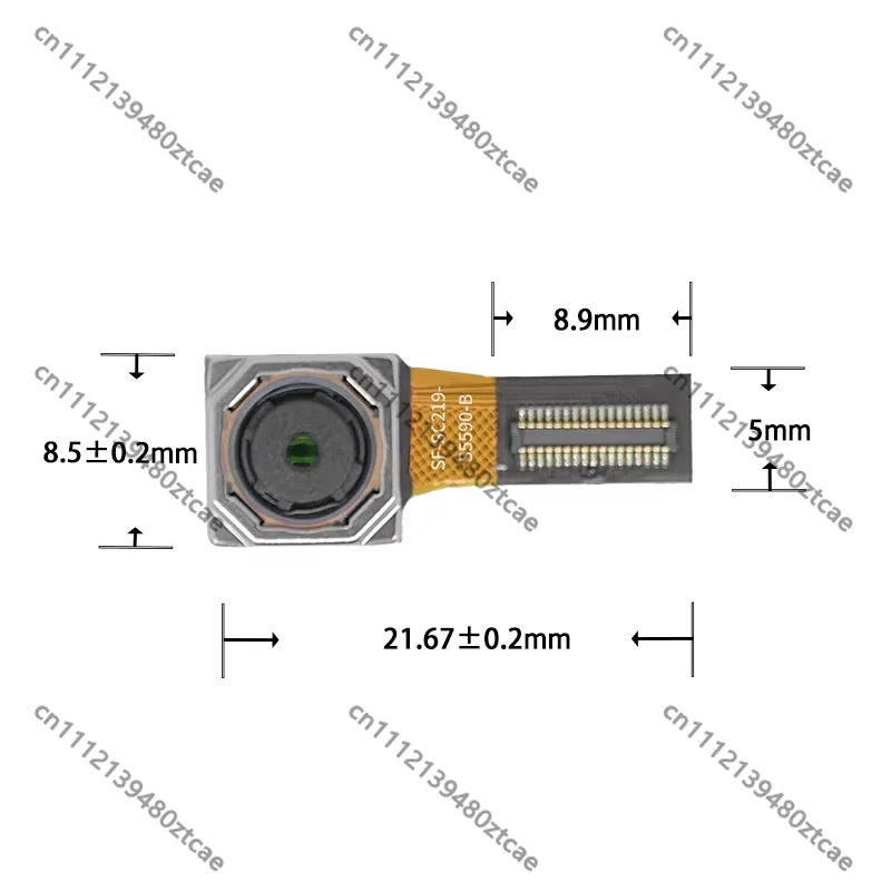 Custom 8MP Auto Focus CMOS Camera Module Mini HD Camera Board For Industrial Development Board