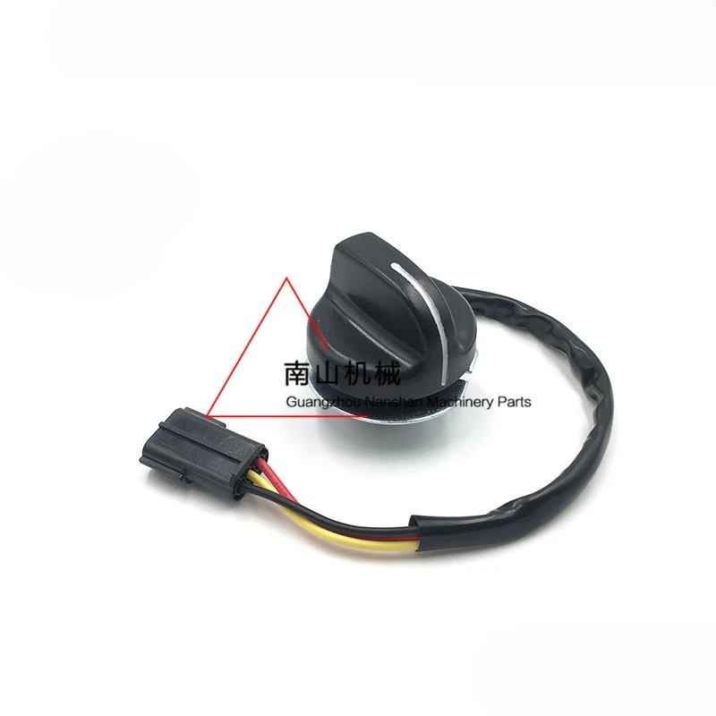 For Kobelco SK SK200 SK230 SK250 SK350 330-6/6e/8 throttle knob automatic throttle switch excavator