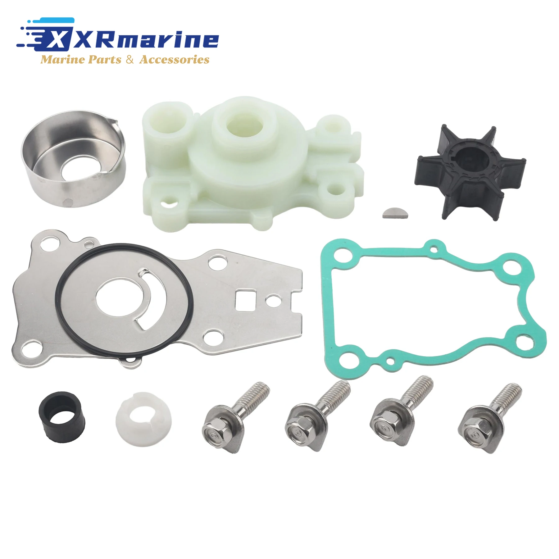 

18-3413 Boat Motors Water Pump Impeller Kit with Housing for Yamaha 25 30 40 HP Outboard Engines Sierra 18-3440 Mallory 9-48610