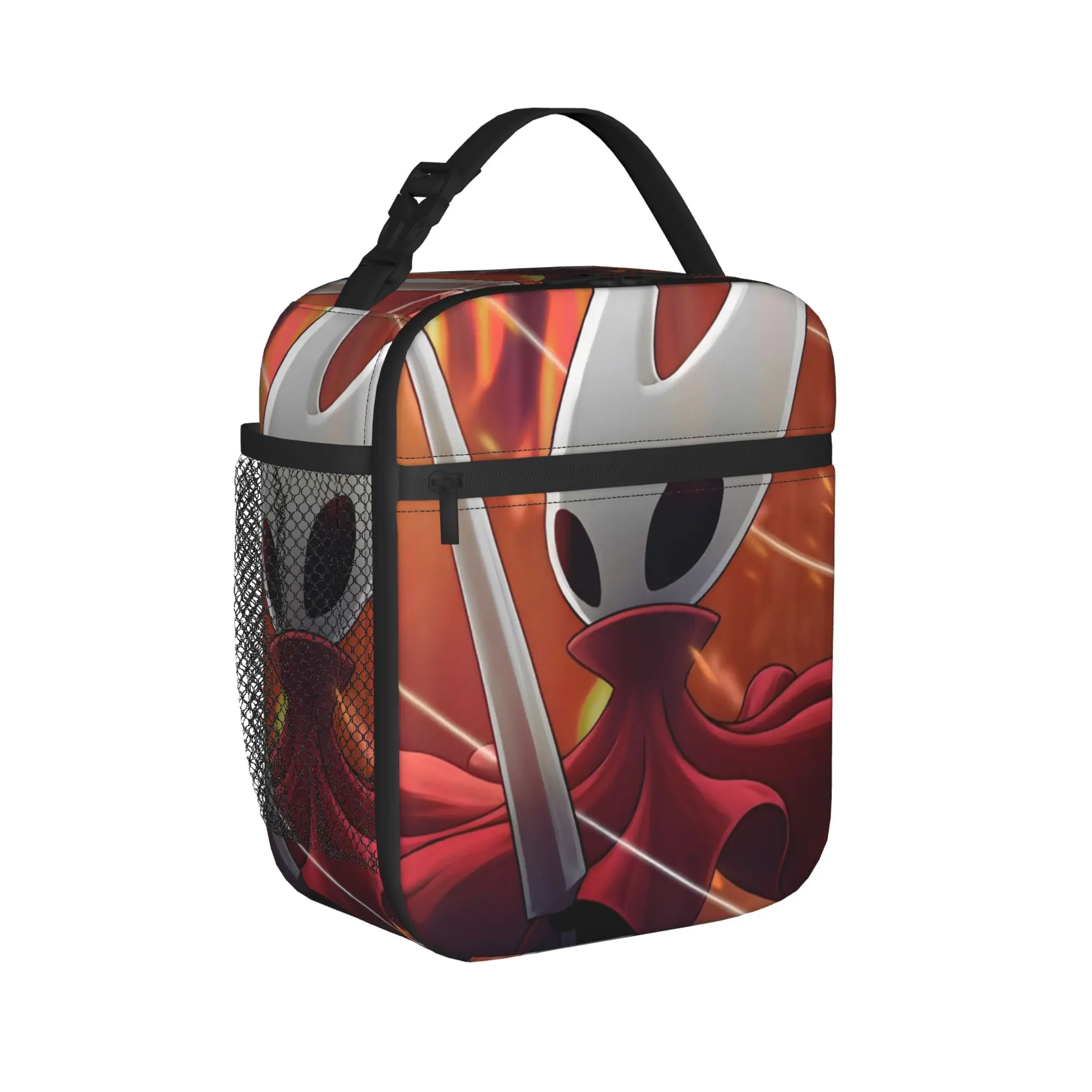 Hollow Knights Cartoon Thermal Insulated Lunch Bags for Travel  Portable Food Container Bags Cooler Thermal Lunch Boxes