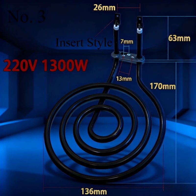 Suitable for Air Fryers, Electric Heating Elements, Mosquito Coil Heater Trays, and Air Heating Ring Accessories. view 3