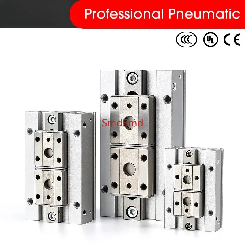 Original Replacement Type Low Profile Air Parallel Gripper Force Pneumatic Cylinder MHF2 8D 10D 12D 16D 20D Pneumatic Gripper