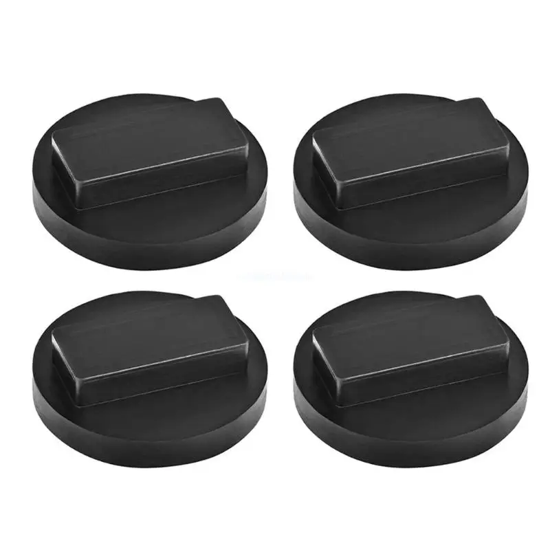 2/4pcs Rubber Pad Long Service Rubber Pad Lifting Support Pad for Car Lifting Dropship