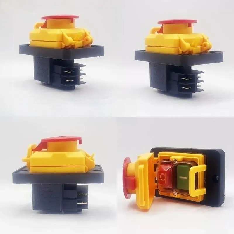 KJD12 electromagnetic switch KJD12 12A 220V magnetic waterproof explosion-proof belt emergency stop button, the same style in