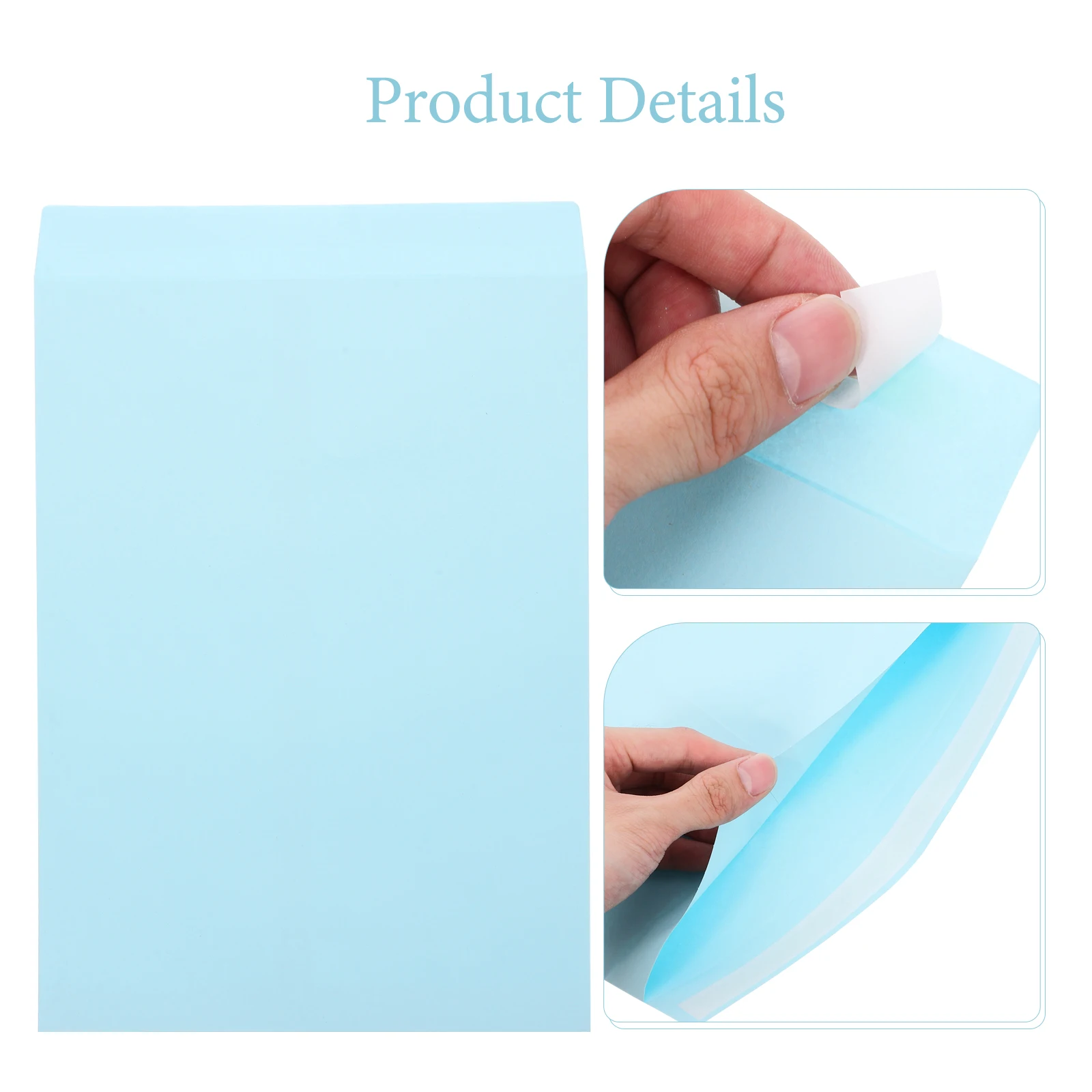 

15pcs Envelope Packaging Bag Thickened Self Adhesive Storage Bags for Office School Mailing File Bags Creative Paper Pockets
