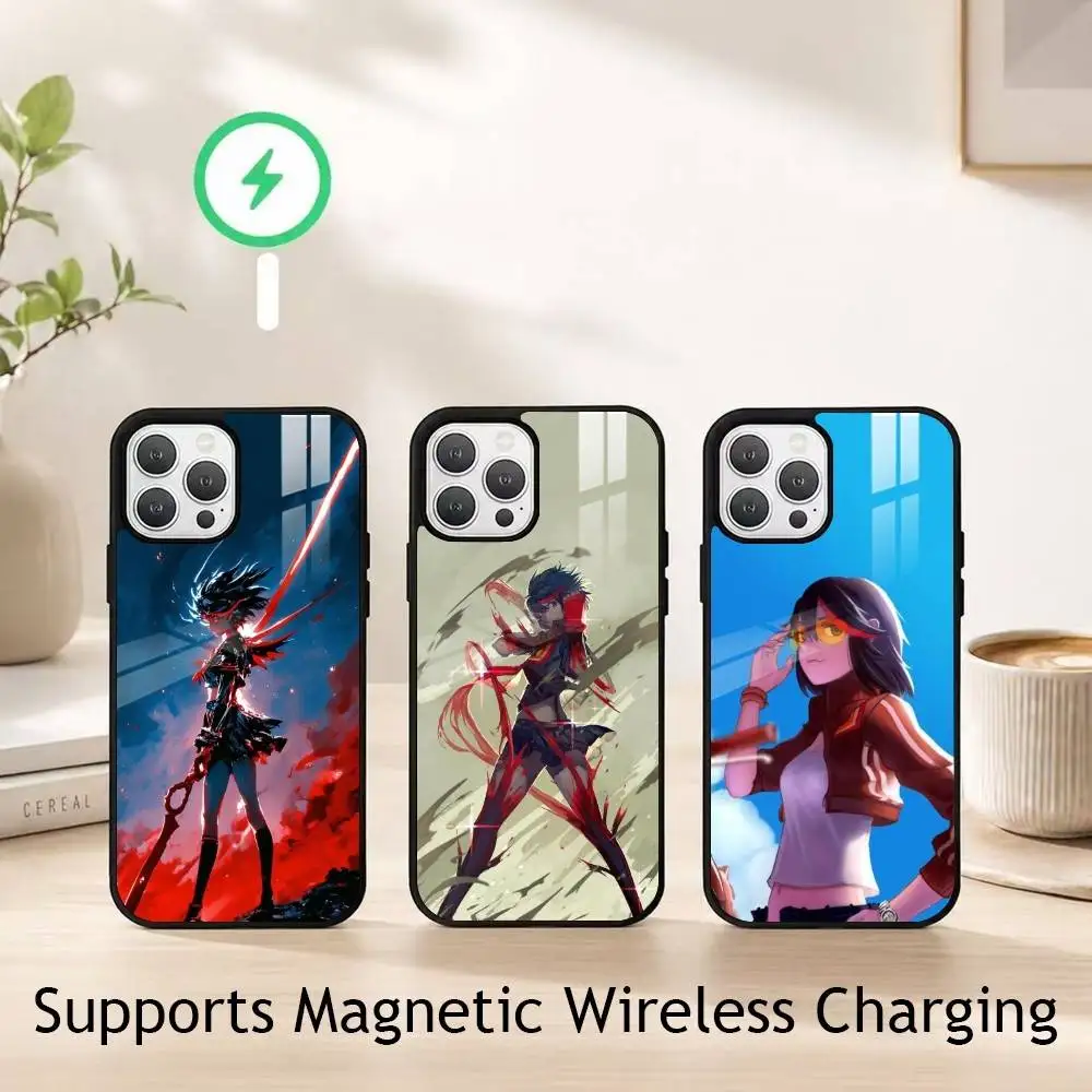 Kill la K-Kill Anime gift Phone Case For iPhone18,17,16,15,14,13,12,11 Plus,Pro Supports Magnetic Wireless Charging