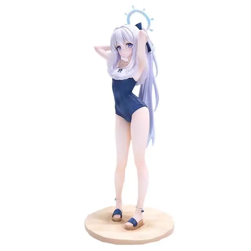 【Presale】Blue Archive Anime Figurine Moon Snow Palace RABBIT1 Game Character Sculpture Action Cartoon Collectible Model Toy