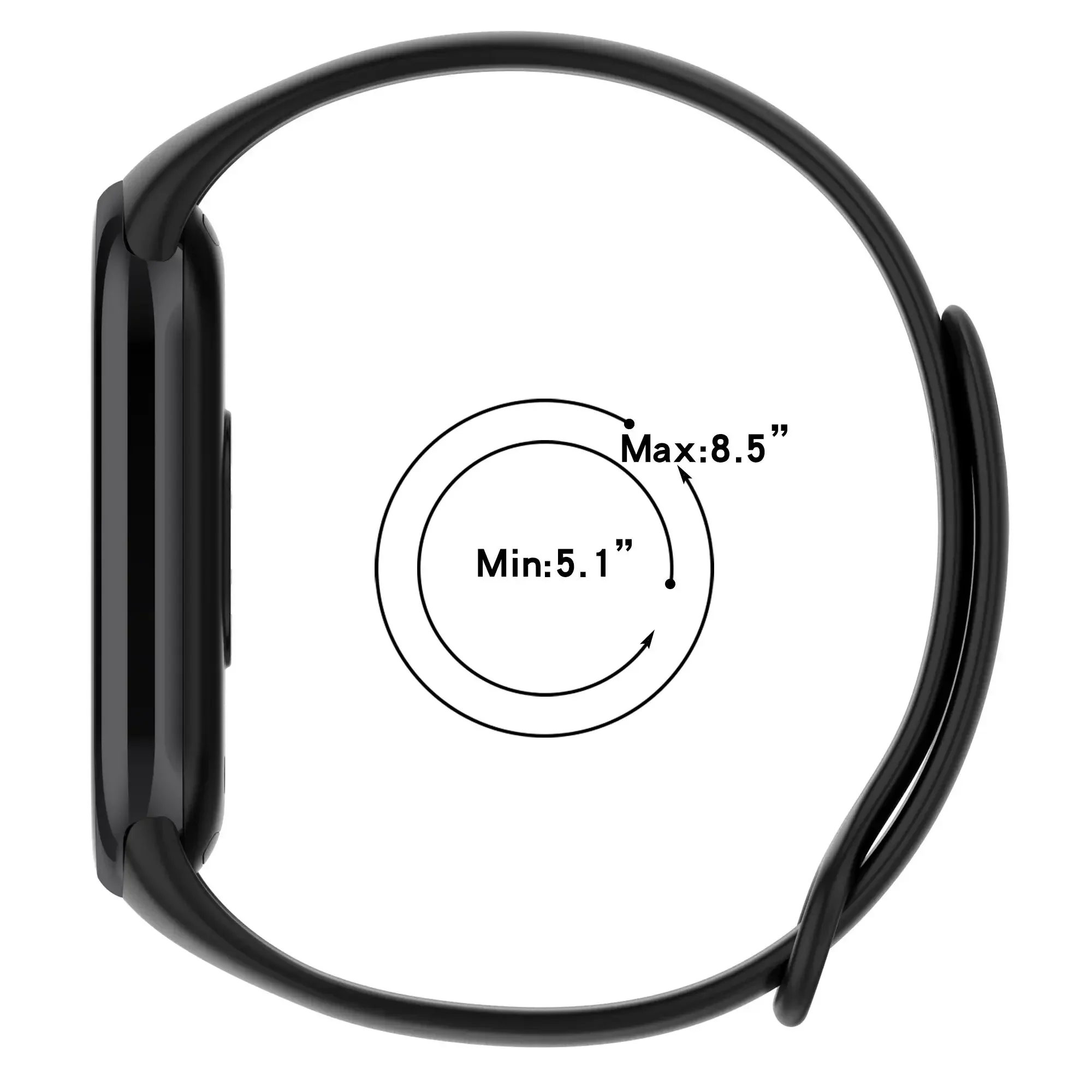 Silicone Strap For Xiaomi Mi band 8 Bracelet belt Sport colorful watchband replacement Smartwatch for Xiaomi mi band 8 bracelet image 3