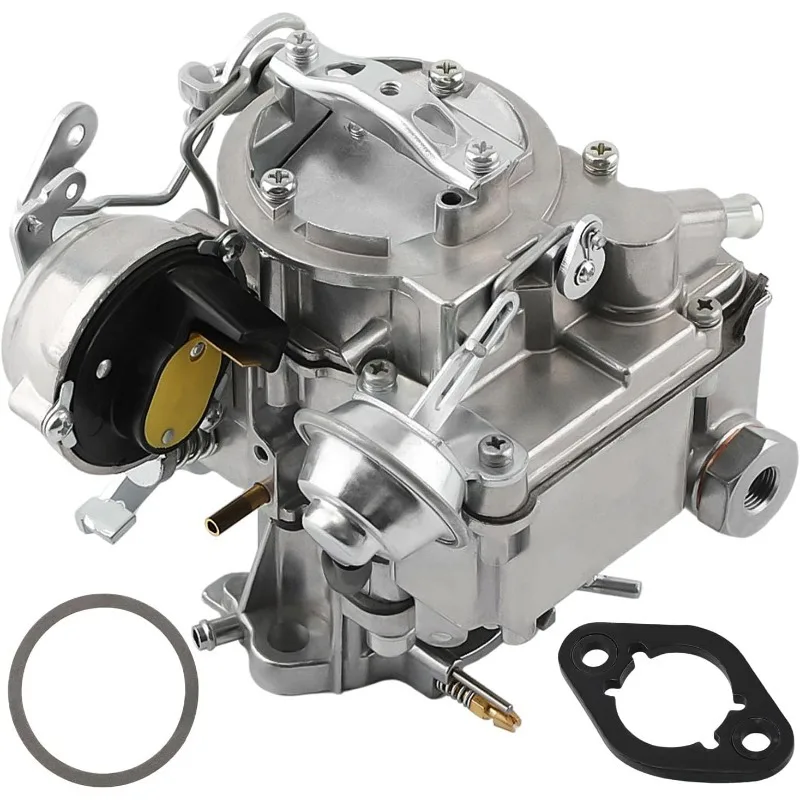 

maXpeedingrods 1 Barrel Carburetor, for Chevy for GMC 4.8L 292/4.1L 250 6 Cyl, Automatic Choke 1 Barrel Carb for C10 C