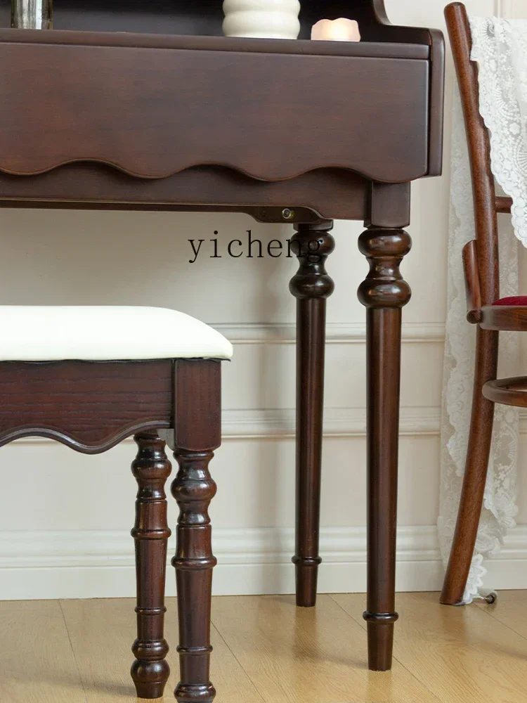 dresser light luxury modern solid wood storage dressing table bedroom advanced dressing table simple home accessories