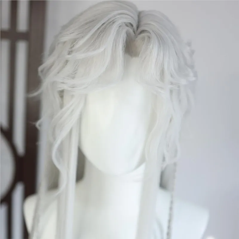 Set wig perca abu-abu perak, Master novel kuno