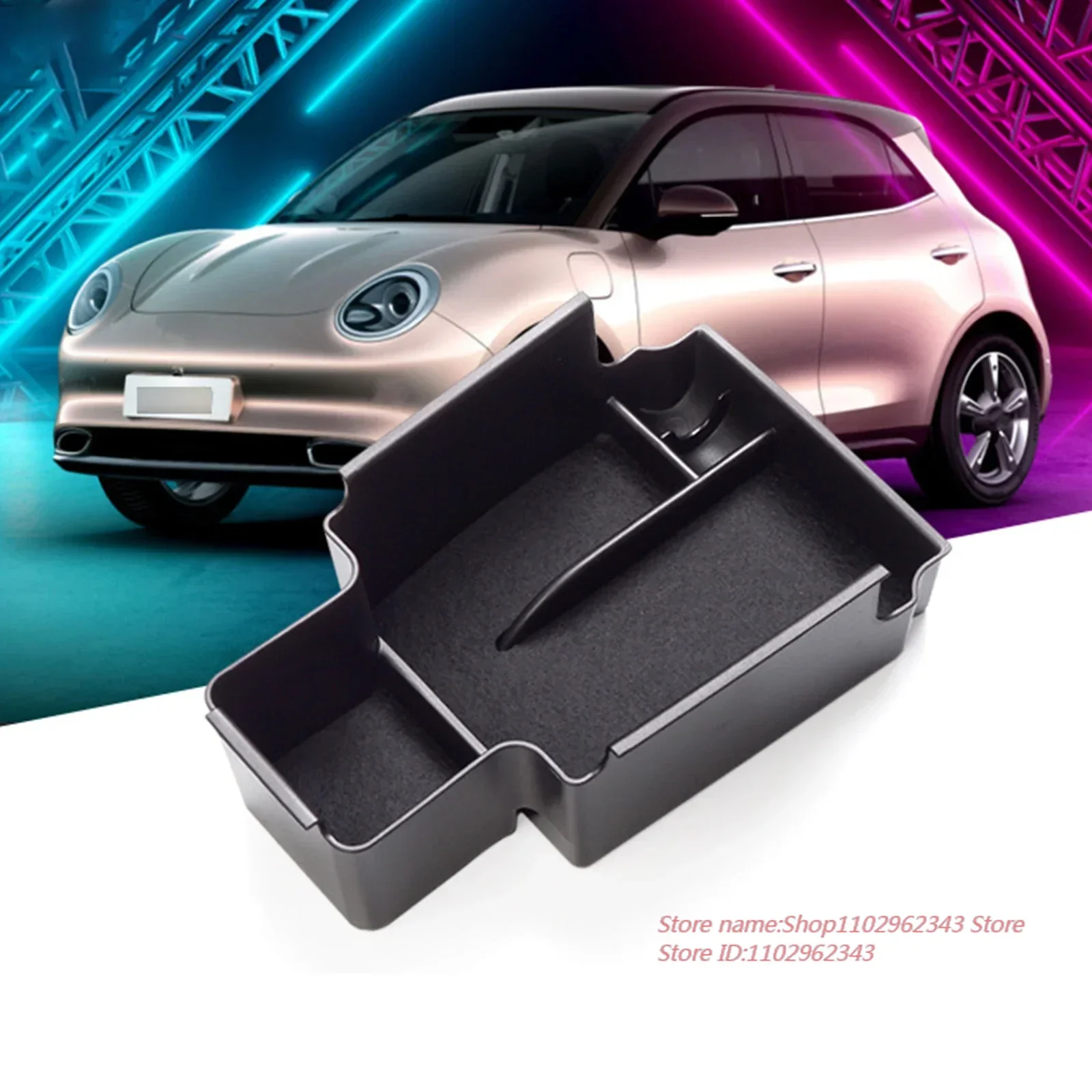 

Vehicle Center Console Armrest Storage Box Organizer Replacemen Parts for Ora Gwm Good Cat Durable Regular Easy Installation