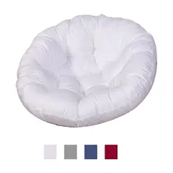 Outdoor Seat Cushion Chair Pads Round Waterproof Washable for Swing Chair Rocking Chair