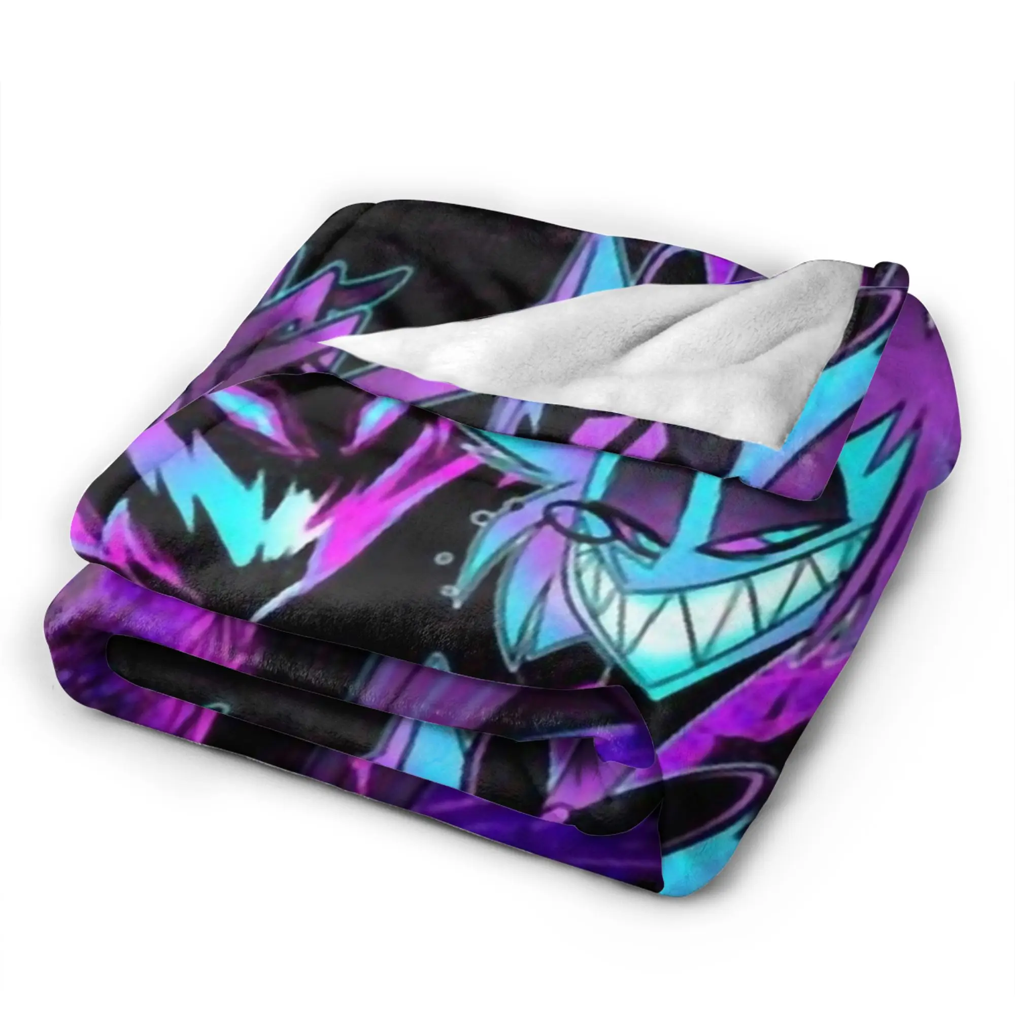 Serenade The Enigmatic Hazbins Hotels Blanket Winter  Cozy Bedding Throws For Girls Living Room Flannel Bedspread Bed Cover