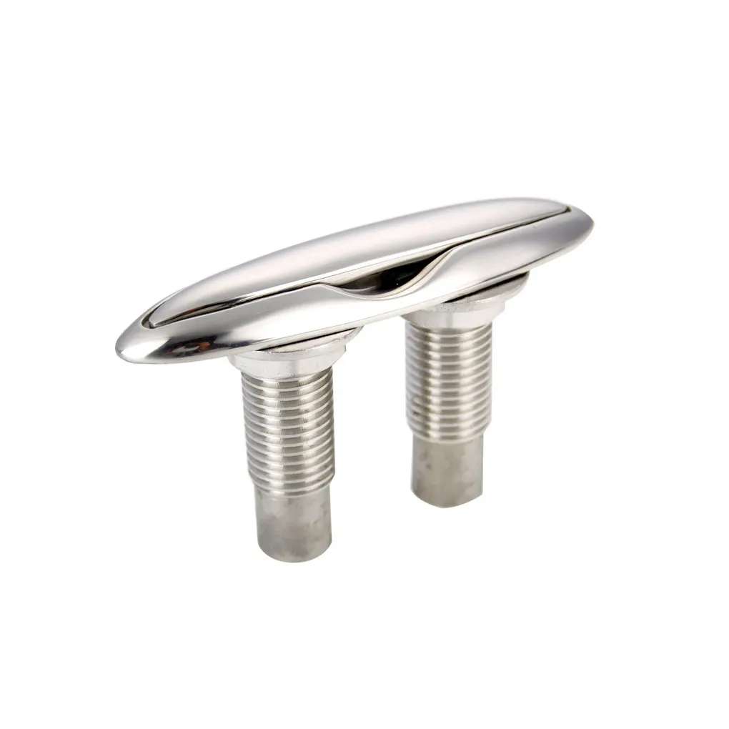 Stainless Steel Cleat Dock Boat Ship Mount Marine Mooring Hardware Yacht Pull Corrosion Resistance Bolts Accessory