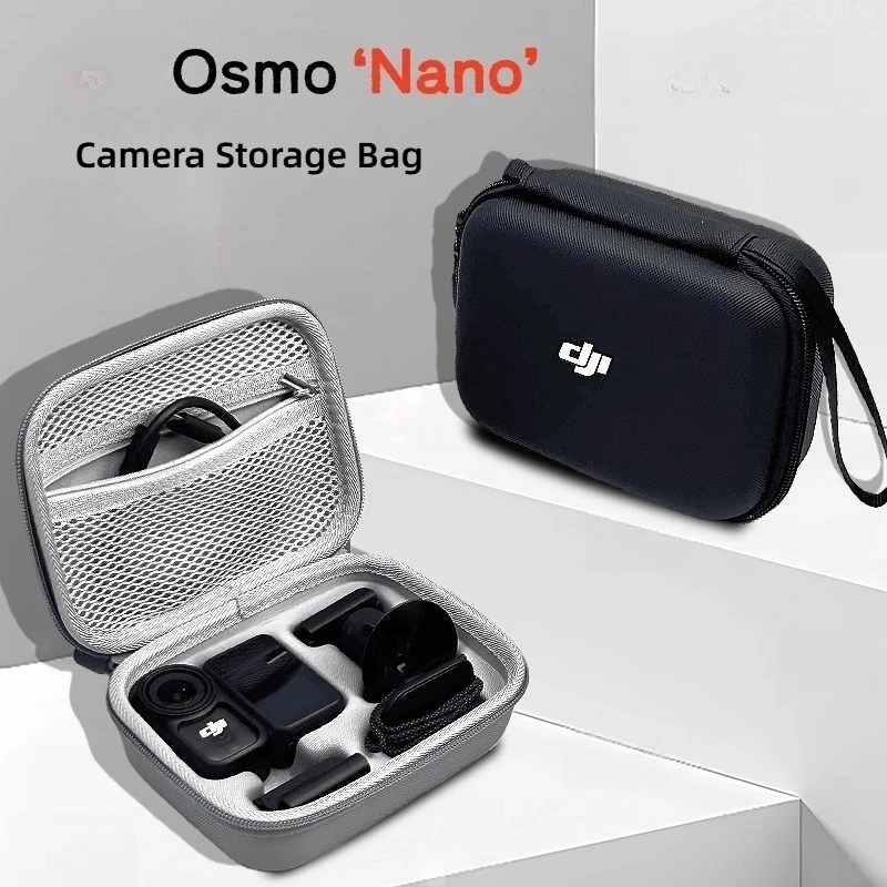 

Camera Storage Bag for Osmo Nano Customized PU Portable Waterproof Camera Storage Bag Travel Accessories Protective Bag Gift
