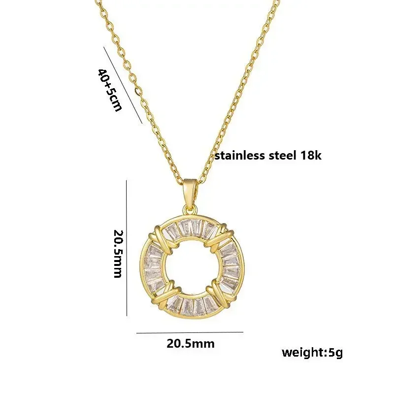 

2025 Women's Necklace: Fashionable, light luxury, elegant and high-end. Collarbone chains are very fashionable