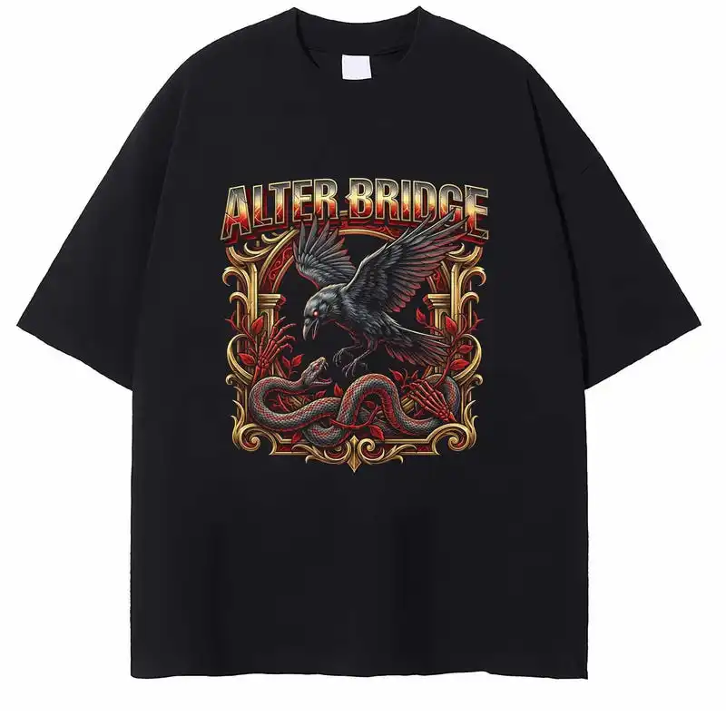 Vintage Alter Bridge T-shirt, Metal Music Shirt, Blackbird Album Merch, Rocker Band Tee, Unisex Graphic Shirt