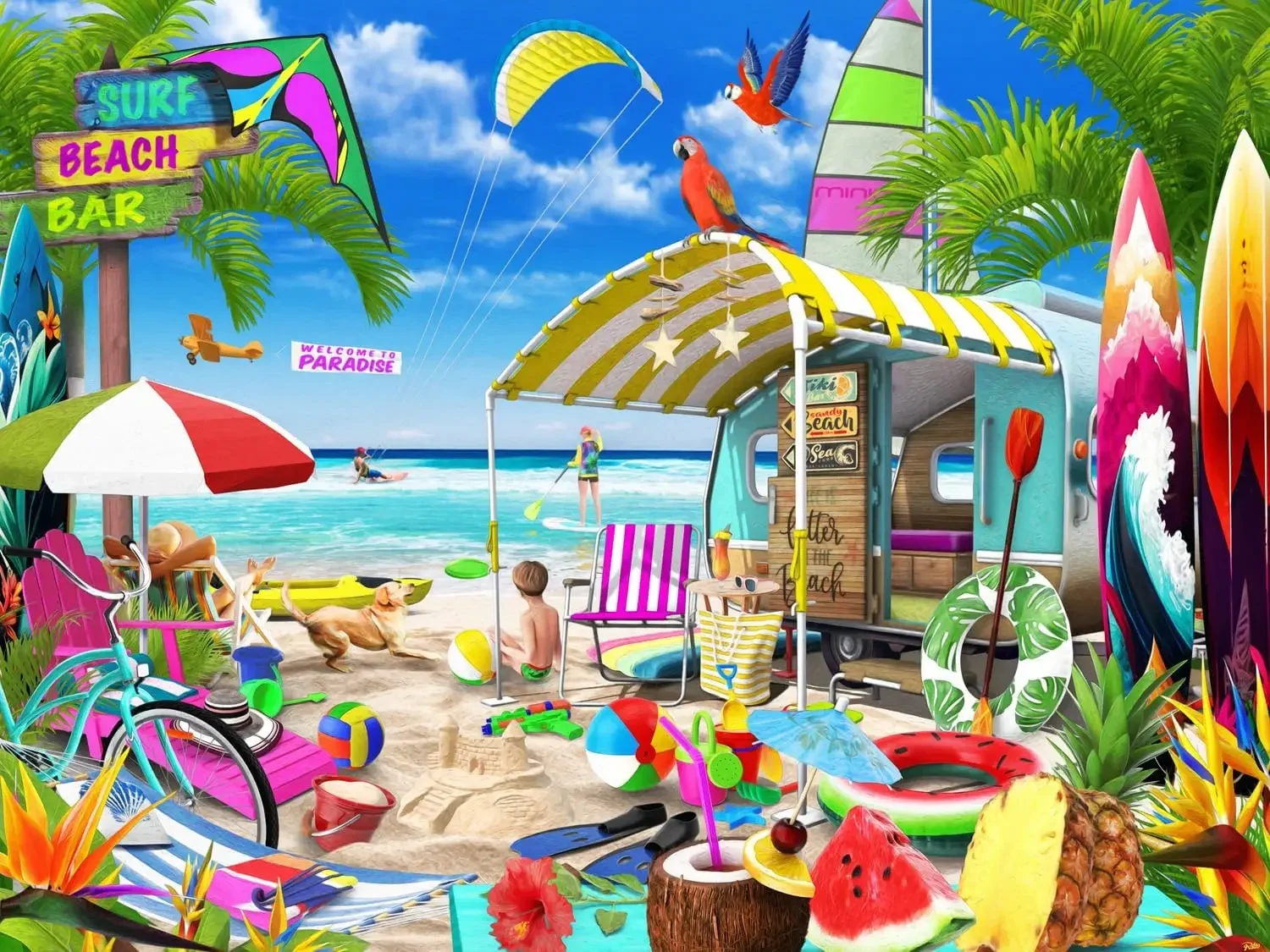 

Пазлы для взрослых 1314/520/120 шт. пляжные деревянные пазлы для Gameroom, спальни, домашний декор, подарок на день рождения