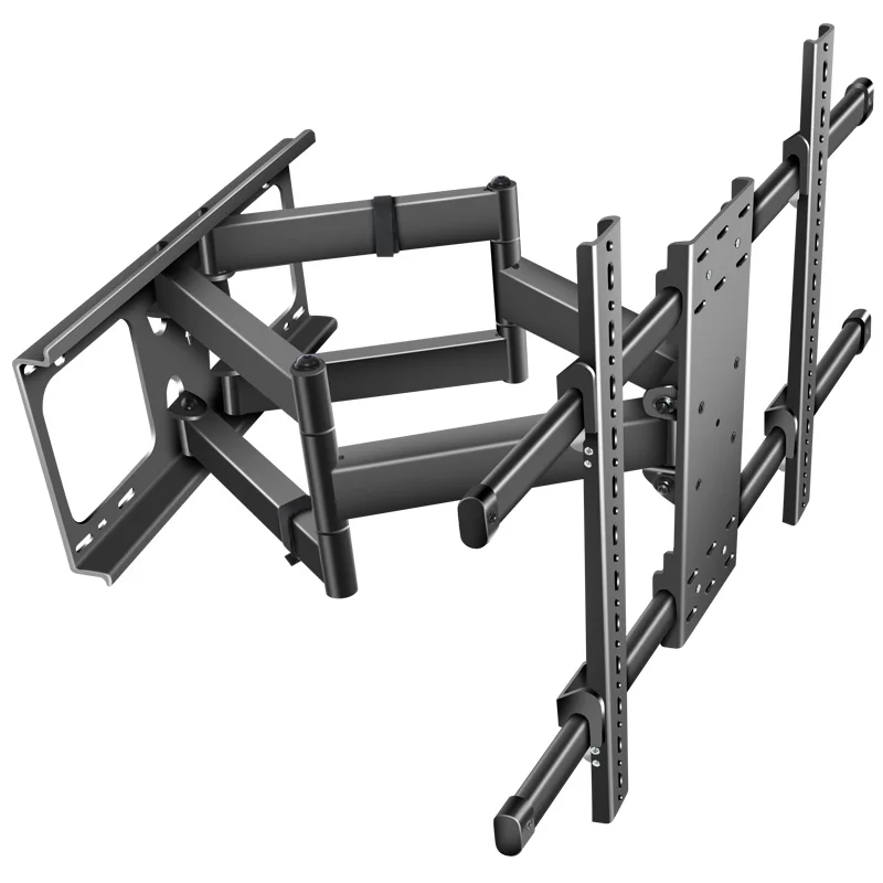 Manufacturer Wholesale LCD TV Wall Mount 55-90inch Universal Dual Arm Luxury Rotating TV Mount