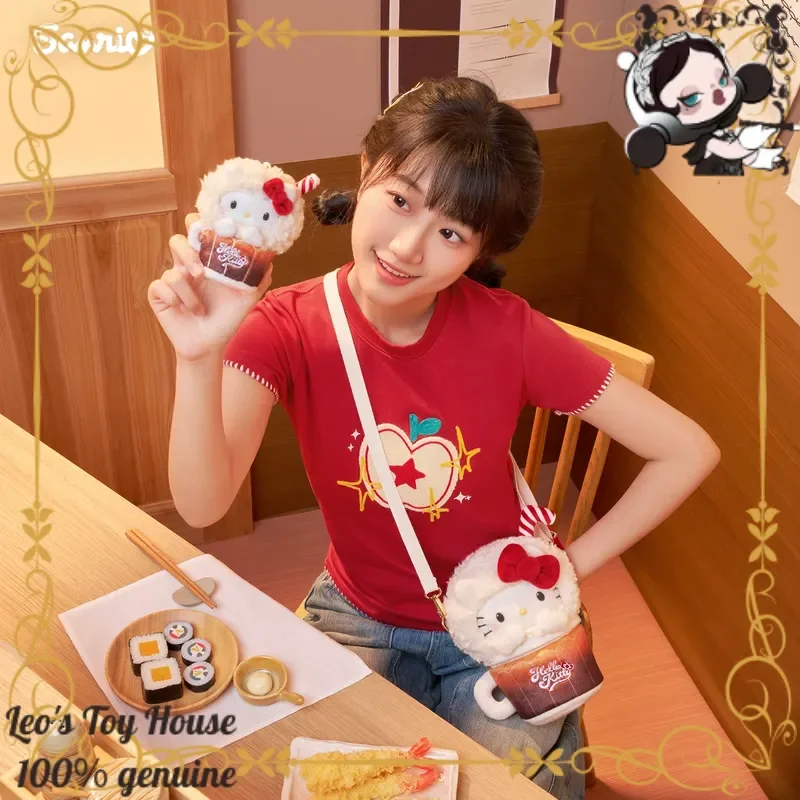 

Genuine Sanrio Late Night Snack Time Themed Cute Character Hanging Ornament Stylish Bag Decor Lovely Daily Surprise Gift