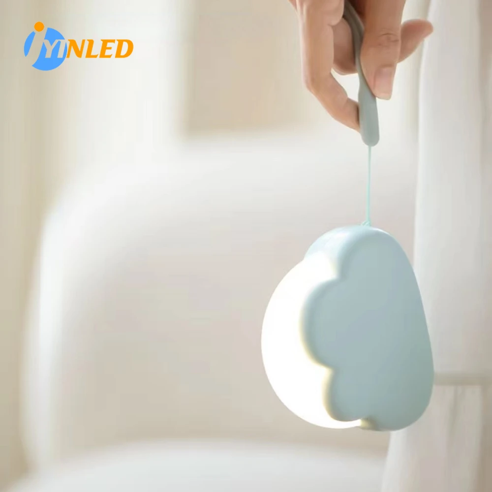 Children's Night Light Cloud Baby Nightlight Cute For Home Bedroom Kid USB Cartoon Led Lamp Christmas Gift