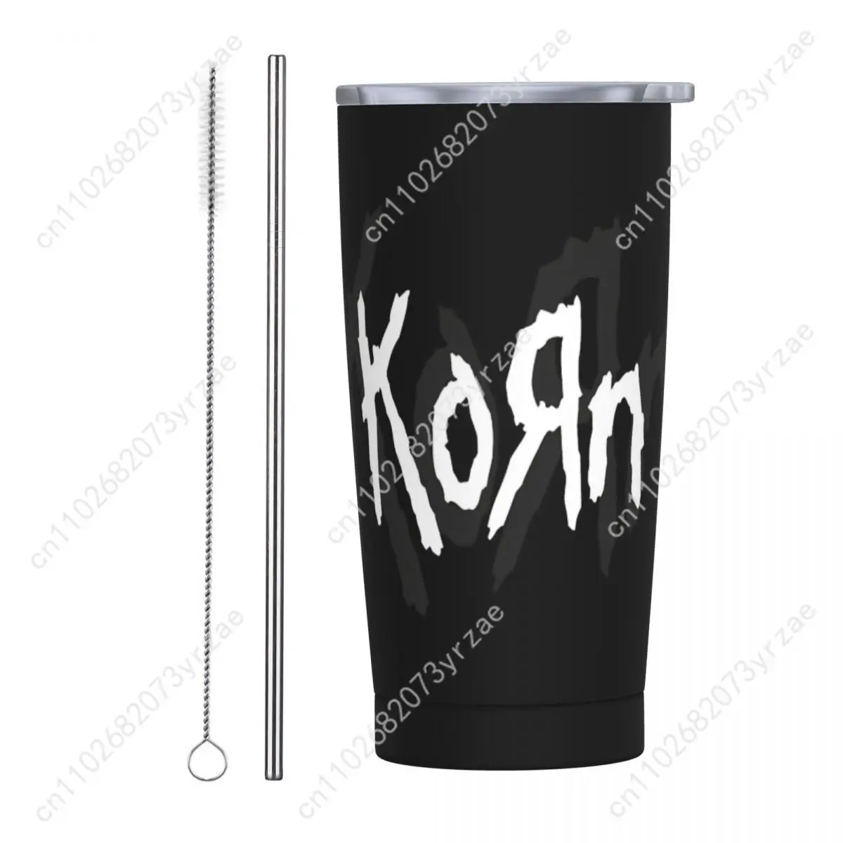

Korn Rock Stainless Steel Tumbler Keep Heat Cold and Hot Car Mugs Travelist Custom Water Bottle Custom Driving Car Mugs