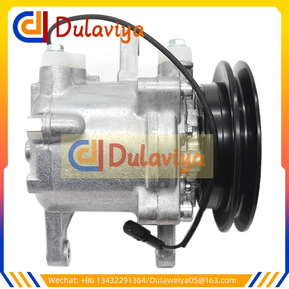 SVO7E AUTO AC Compressor For Kubota Compressor Kubota M108S M5040 M7040 M8540 Tractor SV07E 3C581-97590 447260-5781 3C581-50060