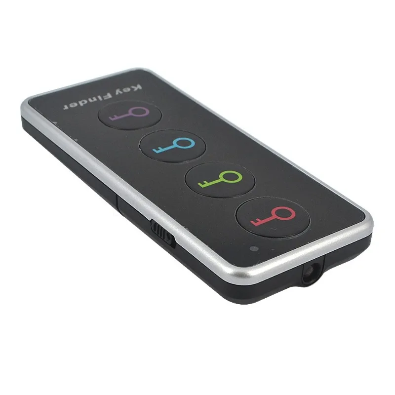 Wireless Key Finder Remote Control 4 Buttons Anti Lost Tracker For Key Wallet Bag Pet Item Locator Alarm