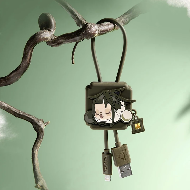 

SKULLPANDA The Ink Plum Blossom Series - Data Cable iPhone Type-C Blind Box Guess Bag Original Anime Figure Ornaments