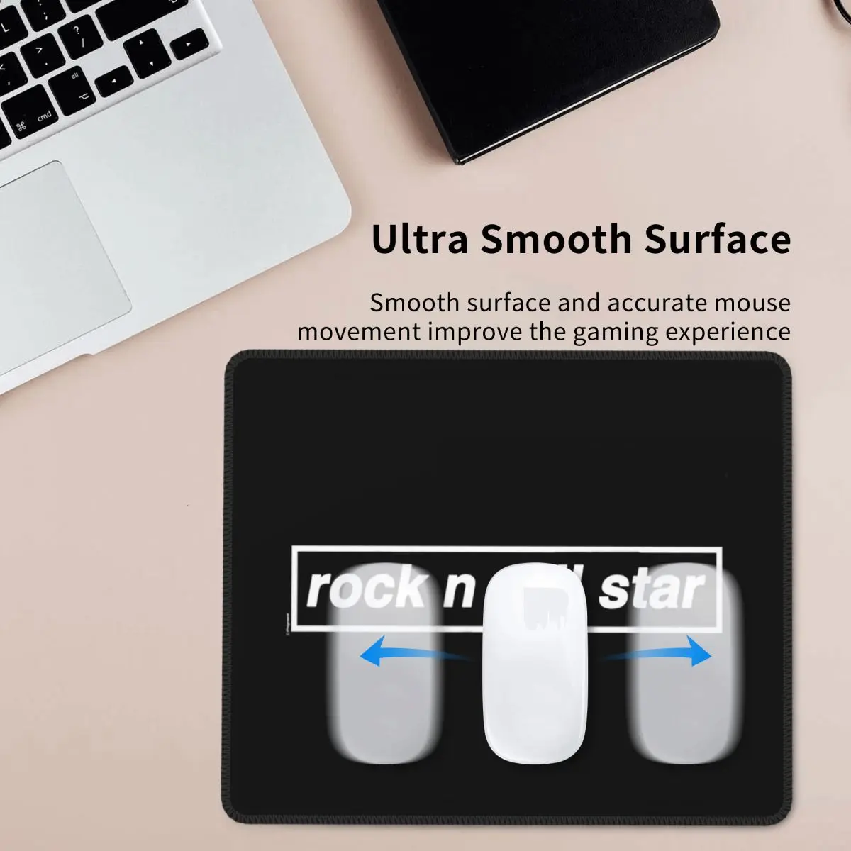 

Коврик для мыши Rock N Roll Star, коврик для компьютерной клавиатуры, коврик для мыши, игровой коврик для ПК, офисные аксессуары, настольные коврики