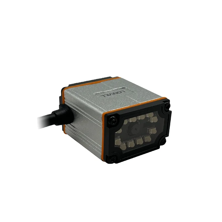 LONVILL Decode Damaged Barcode Fix Mount Barcode Reader Rs232 USB Warehouse Code Scanner For Assembly Line Logistic Sorter