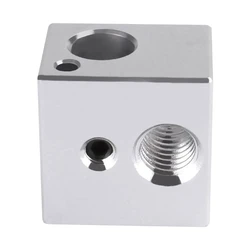 5/10  PCS V5 Heated Block KP3S Hot End Heat Blocks 16*16mm*12mm For V5 J-head Extruder Aluminum HotEnd 3D Printers Parts