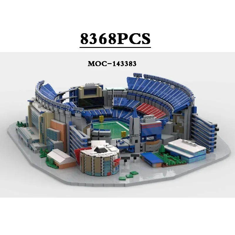 Classic MOC-143383 Football Club 10284-1 Stadium 8368PCS Assembly Parts Difficult Building Block Toys DIY Christmas Gifts