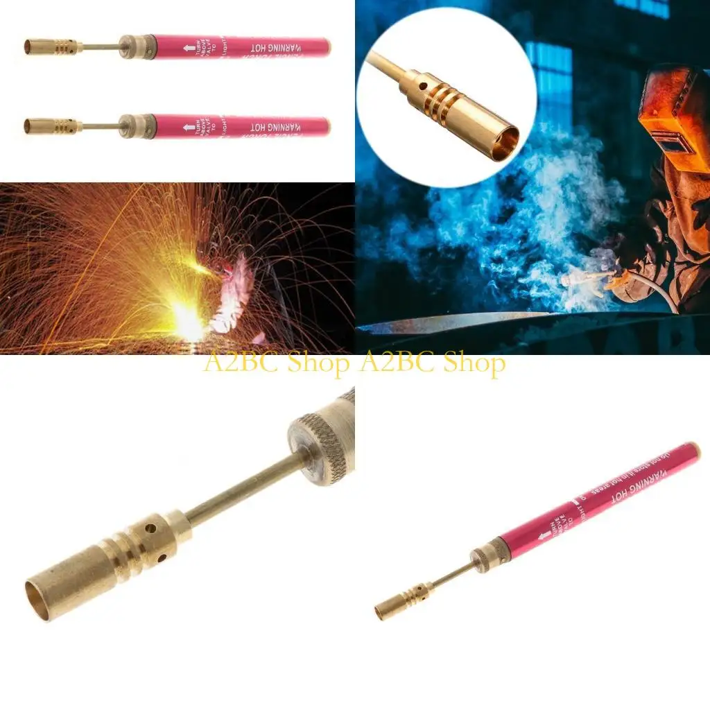

A2BC Portable Soldering Iron Welding Gas Pen for Burner Gas Butanes Tip To