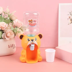 Mini Water Dispenser Baby Toy Drinking Water Hand Press Water Bottle Pump Cooler Lifelike Cute Children Cosplsy Props Home