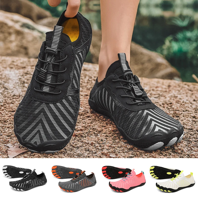 

Unisex Quick Dry Water Shoes Men Women Colorful Beach Swimming Surfing Seaside Aqua Shoes Couple Barefoot Upstream Sneakers
