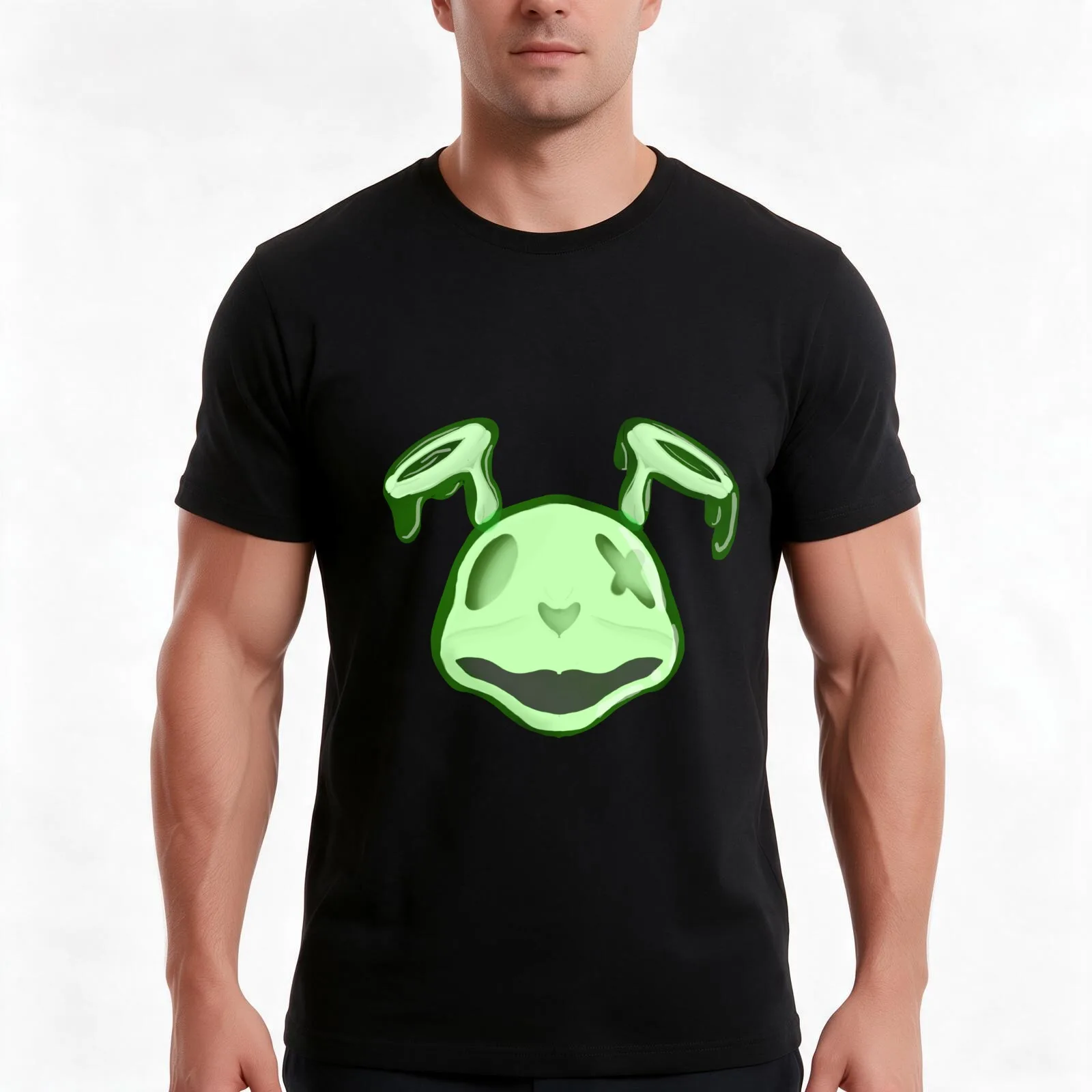 Rover the Ghoul Hound T-Shirt Summer Casual Cotton Tee Oversized Streetwear Tops Vintage Graphic Print Unisex Men Women