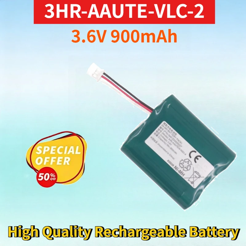 New 3HR-AAUTE-VLC-2 3.6V 900mAh NI-MH Rechargeable Battery Pack for N4FZ00000027 High Quality High Capacity Rechargeable Battery