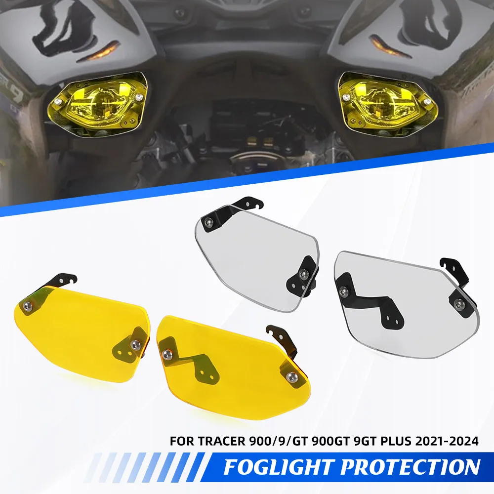 

Headlight Protector For YAMAHA Tracer 900/9/GT 900GT 9GT Plus 2021-2024 Motorcycle Headlamp Shield Guard Screen Protective Cover