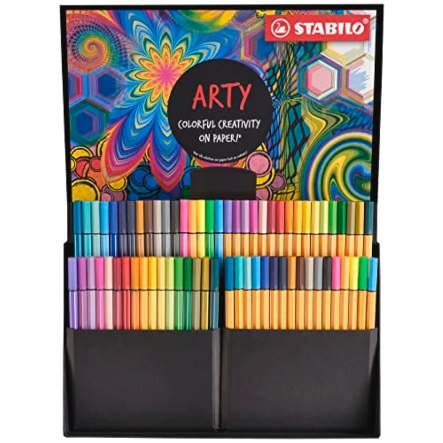 

- Creative Set - point 88 and Pen 68 - ARTY - Pack of 68 - Assorted colors