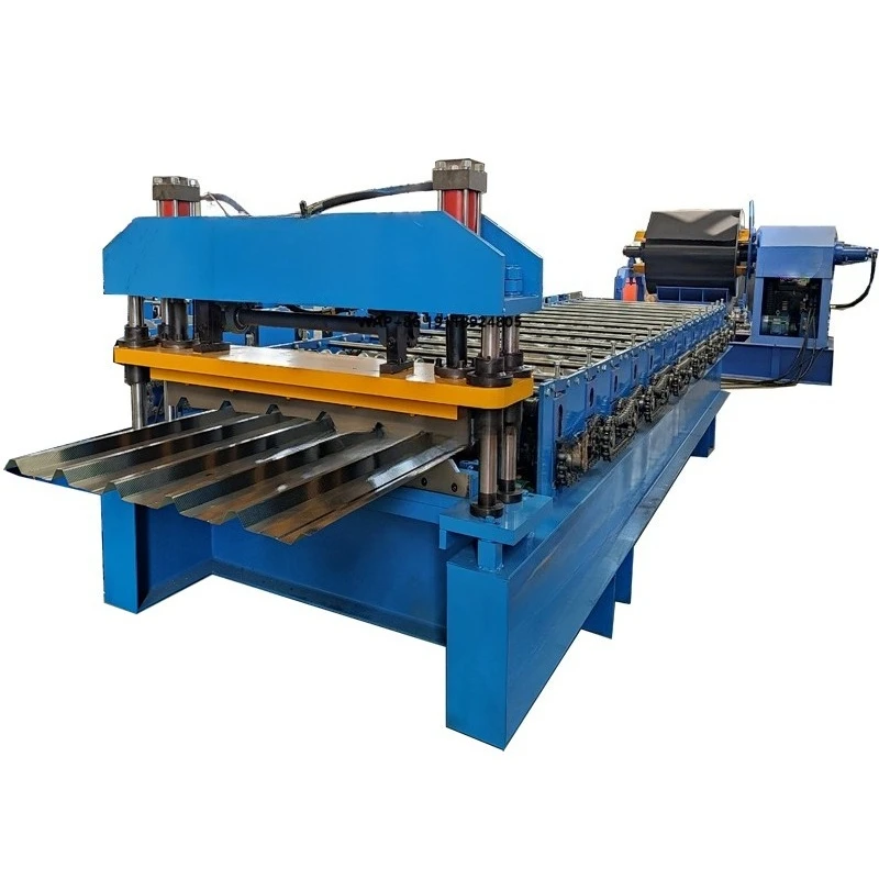 China Factory Hot Selling Trapezoidal Tile Roof Panel Roll Forming Machine