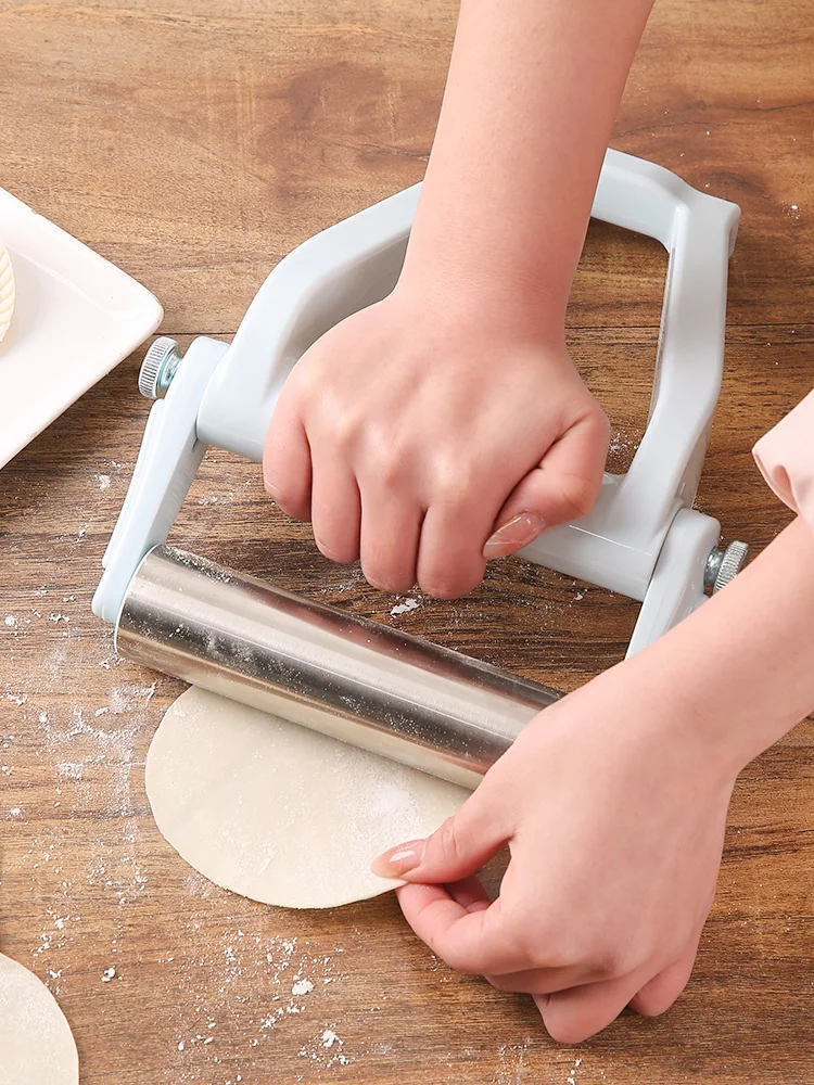 

New 304 Stainl Steel Rolling Pin Kitchen Tool for ing Dumplings And Baking Pastries Home Use Efficient Dough Roller