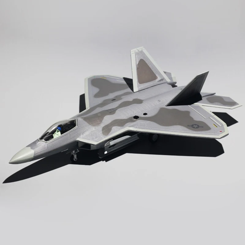 1/72 Scale Alloy Fighter F-22 US Air Force Aircraft F22 Raptor Model Aircraft Plane Model Boy Toys Gift Original Box Collection