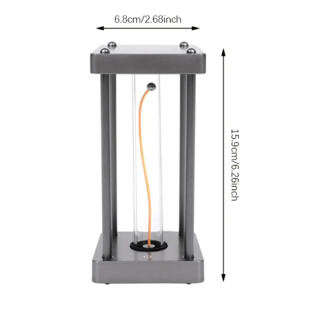 Square Design LED Night Light Type-C Charging Adjustable Brightness Quantum Night Light Modern Style Touch Sensitive