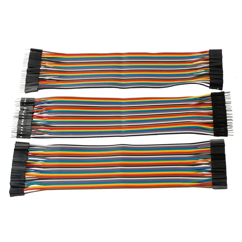 10CM 15CM 20CM 30CM 40CM 20PIN Jumper Wire Male to Male+Male to Female and Female to Female Dupont Line Jumper Cable For Arduino