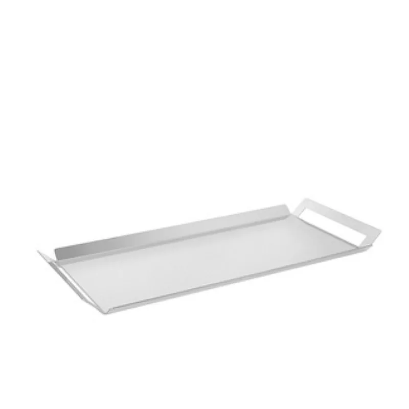 

Modern simple mirror stainless steel tray wine set wine glass, pastry tray high-end restaurant hotel soft decoration