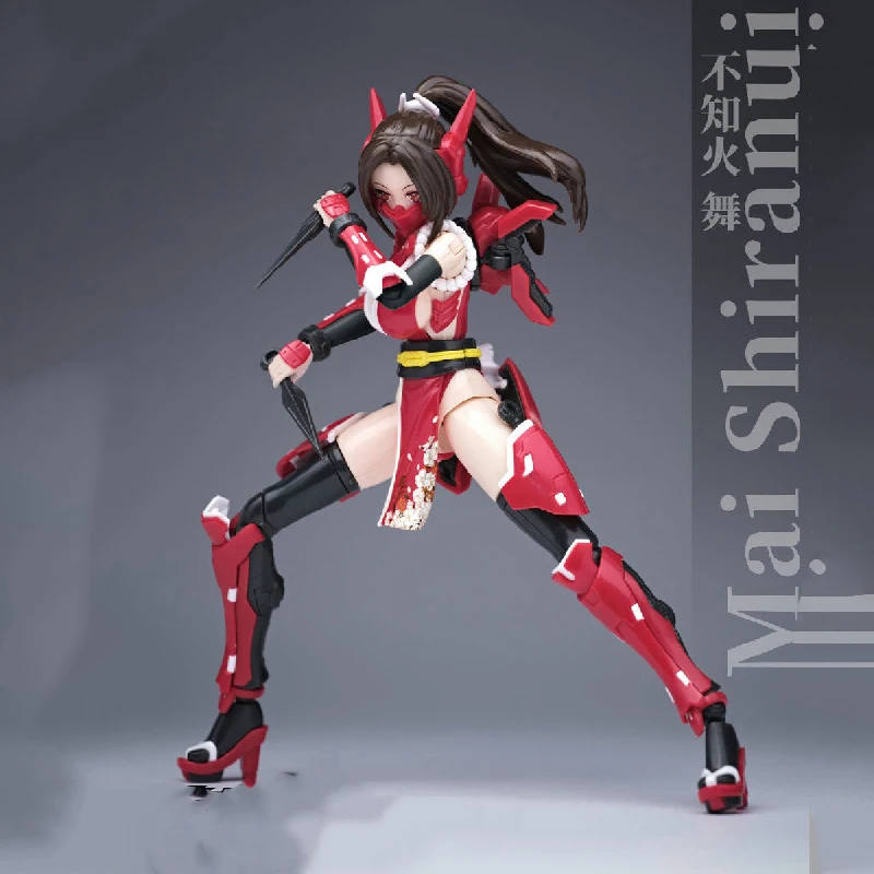 Original MAI SHIRANUI Anime Action Figure Montagem Modelo Brinquedos Modelo Colecionável Ornamentos Presentes Para Crianças