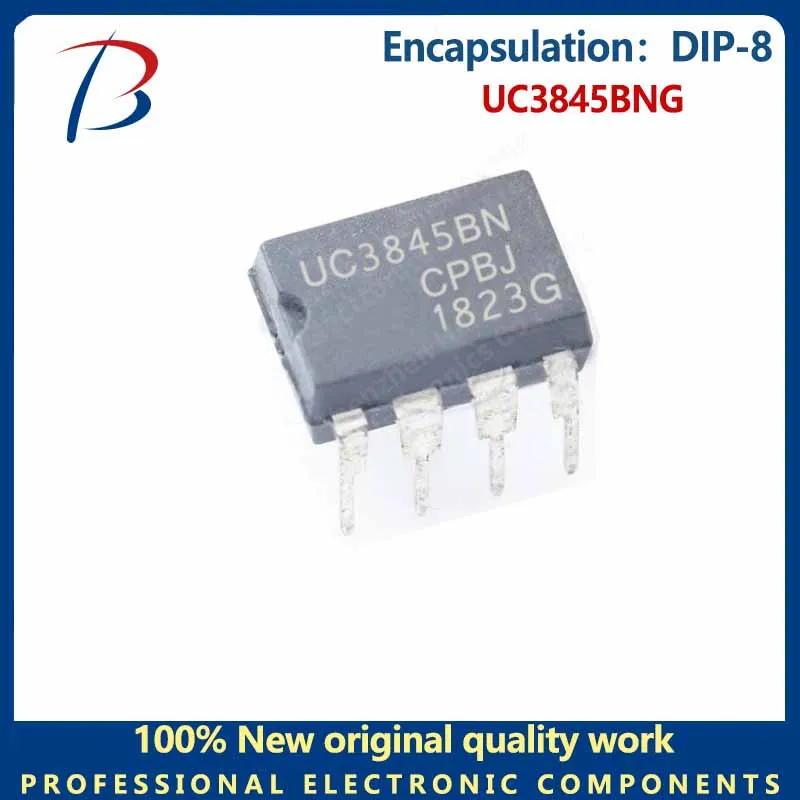 10PCS UC3845BNG package DIP-8 in-line switch controller