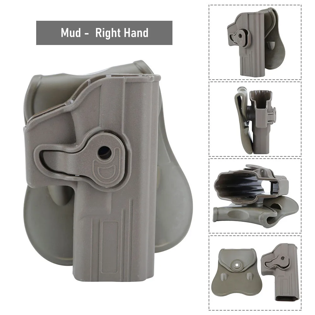 Left/Right Hand Tactical IMI Glock Holster Case Gun Holster for Glock 17 19 22 26 31pistol holster coldre universal para pistola